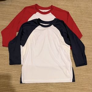 Champro 3/4 Sleeve Sports shirts, Size YM (NWOT)